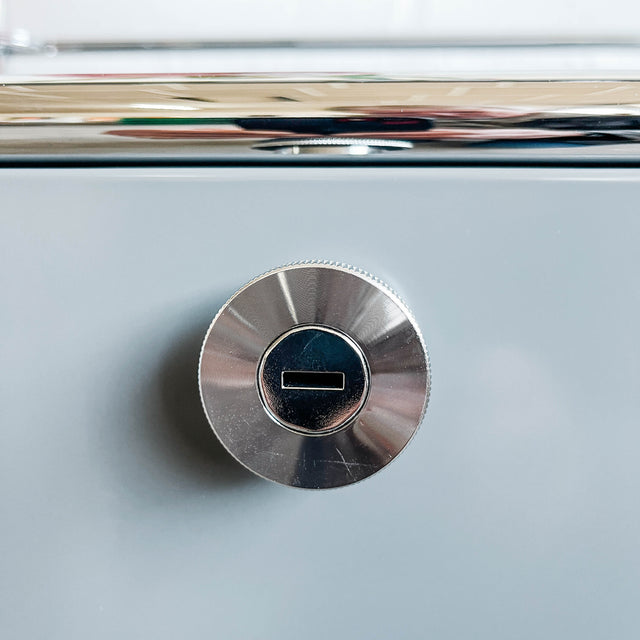 USM Haller - Highboard - Mittelgrau - 10cm Unterbau - TOP Zustand