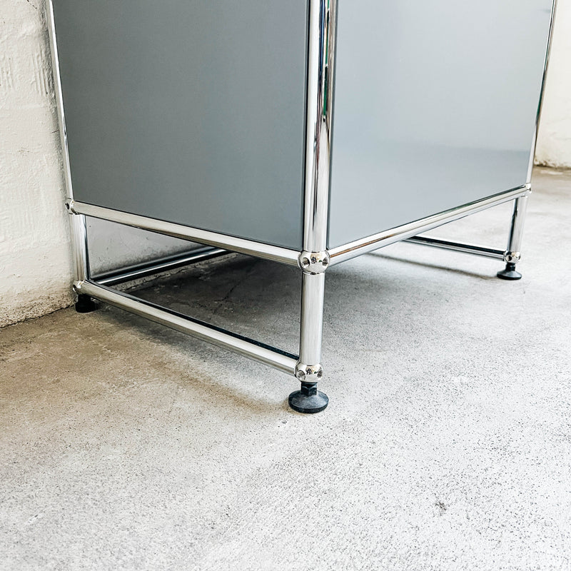 USM Haller - Highboard - Mittelgrau - 10cm Unterbau - Top Zustand