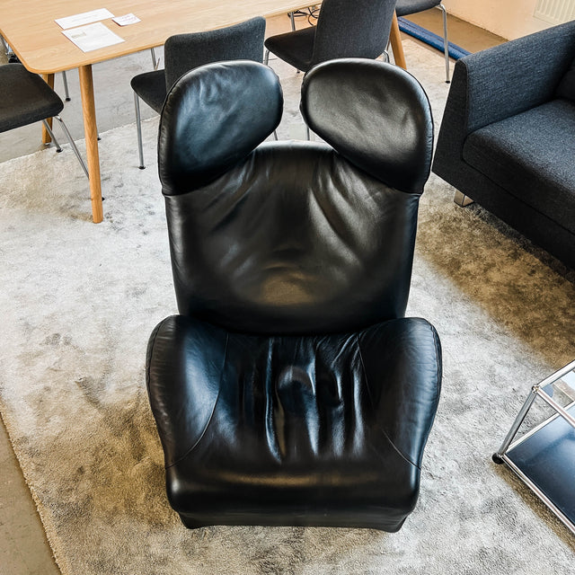 Cassina - Wink - Sessel - Leder - Schwarz