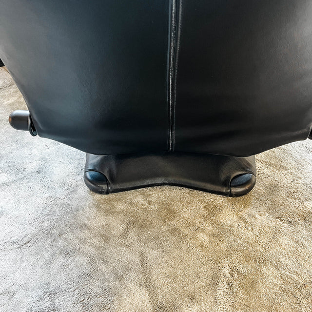 Cassina - Wink - Sessel - Leder - Schwarz