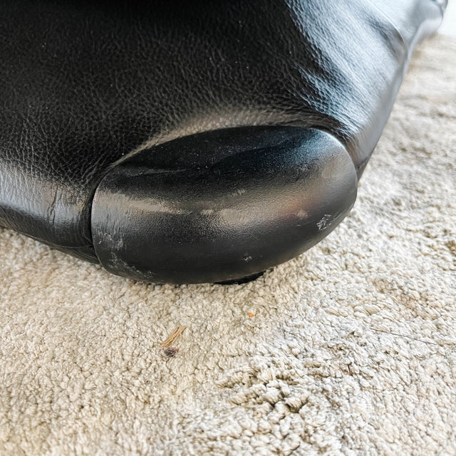 Cassina - Wink - Sessel - Leder - Schwarz