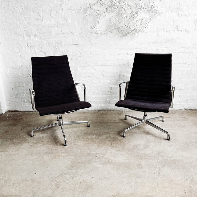 Vitra - EA 116 - Lounge Sessel - Schwarz