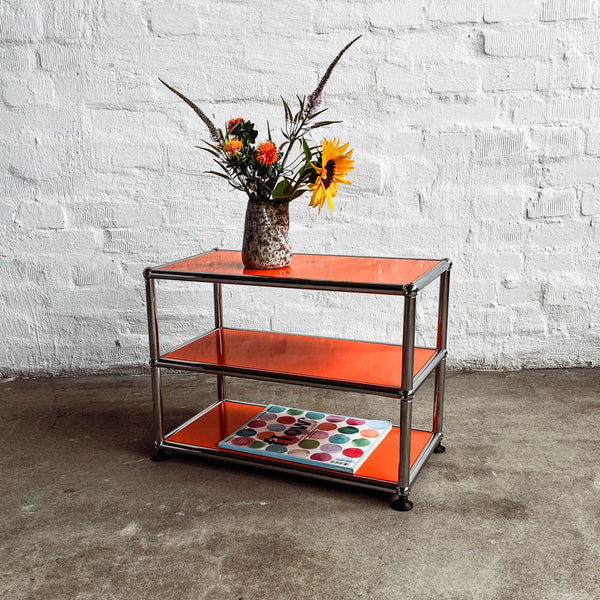 USM Haller - Beistelltisch - Orange - gebrauchter TOP Zustand