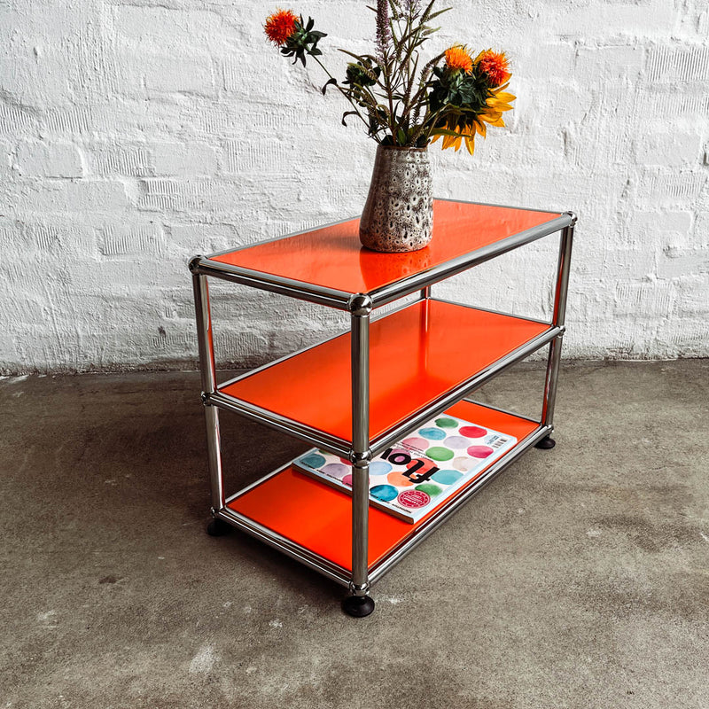 USM Haller - Beistelltisch - Orange - gebrauchter TOP Zustand