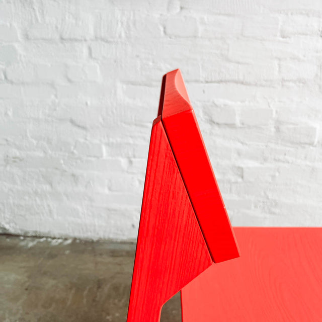 OUT - Schulz Stuhl - Leuchtrot