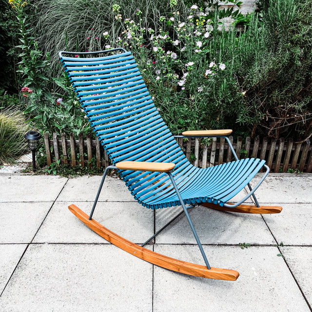 HOUE - Click Rocking Chair - Schaukelstuhl - Pigeon Blue