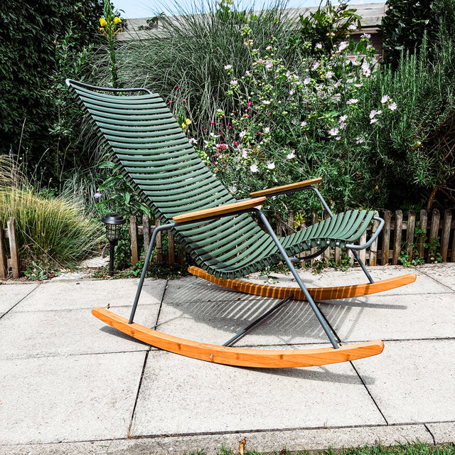 HOUE - Click Rocking Chair - Schaukelstuhl - Olive Green