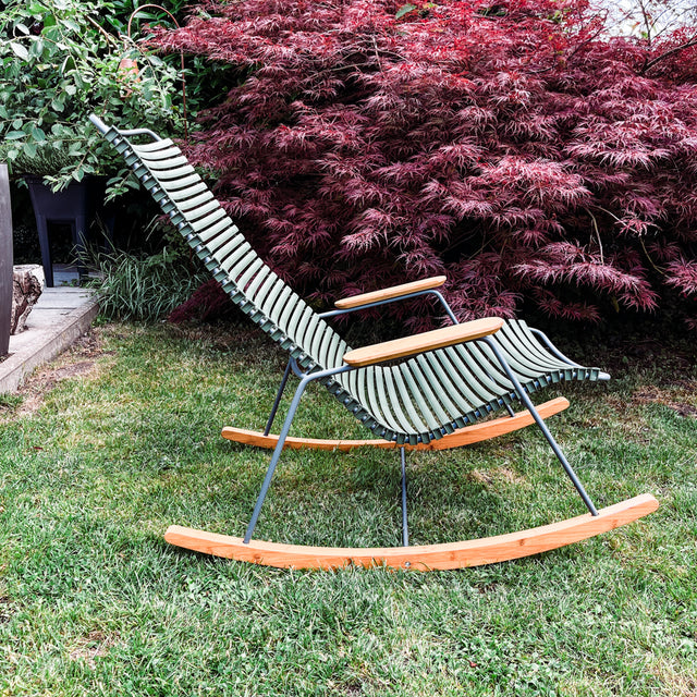 HOUE - Click Rocking Chair - Schaukelstuhl - Olive Green