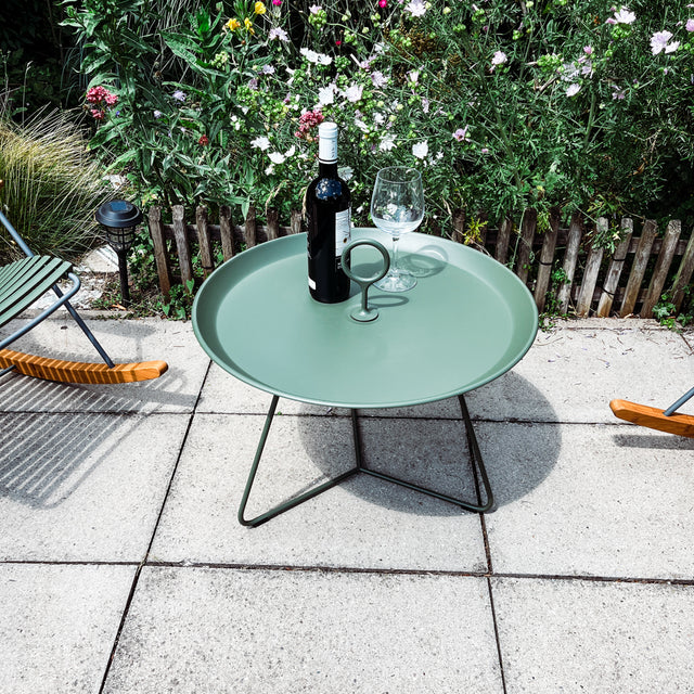 HOUE - Eyelet Table - Beistelltisch - Olive Green