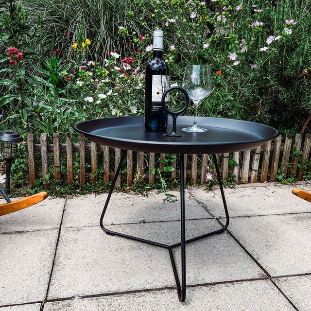 HOUE - Eyelet Table - Beistelltisch - Schwarz