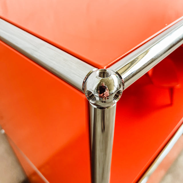 USM Haller - Sideboard - Orange - Vier Fächer - TOP Zustand!