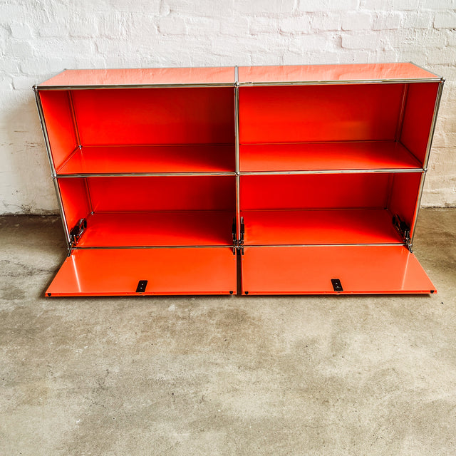USM Haller - Sideboard - Orange - Vier Fächer - TOP Zustand!