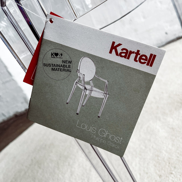 Kartell Stuhl - Louis Ghost - Klassiker - Transparent - NEU