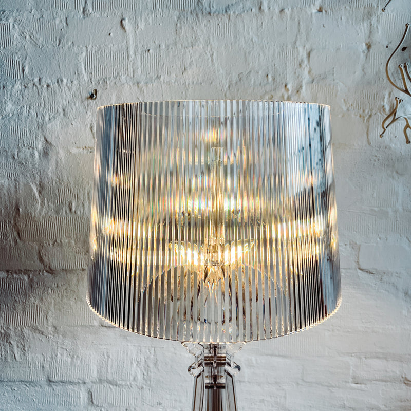 Kartell Tischlampe - Bourgie - Kunststoff transparent - NEU