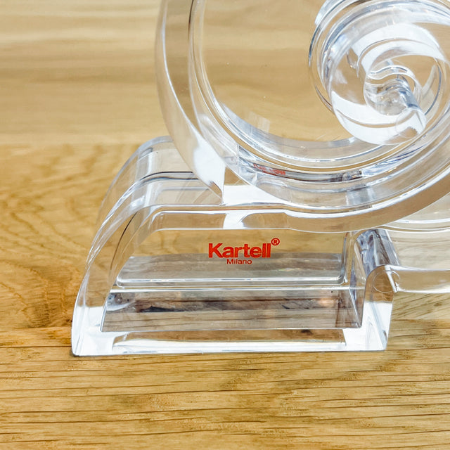 Kartell - Tischlampe Bourgie - Kunststoff transparent - NEU