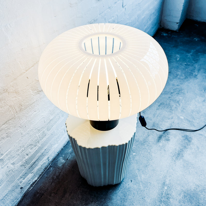 Kartell Tischlampe - Teresa - Kunststoff Schwarz/Weiß - NEU