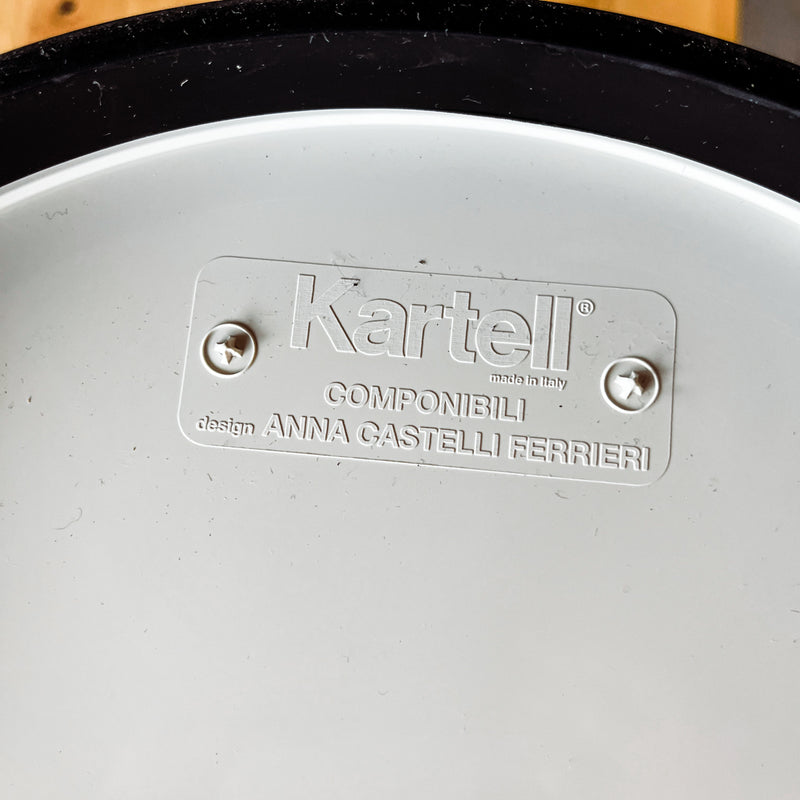 Kartell Container Componibili - Weiß - Drei Fächer - NEU