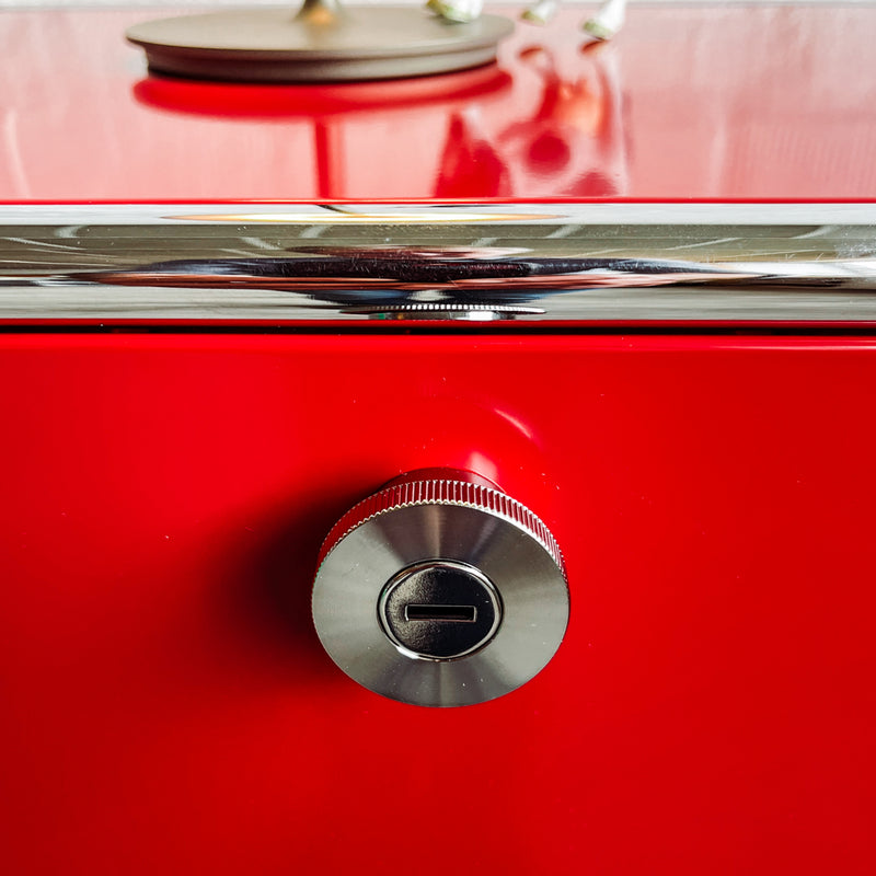 USM Haller - Highboard - rubinrot - gebrauchter TOP Zustand