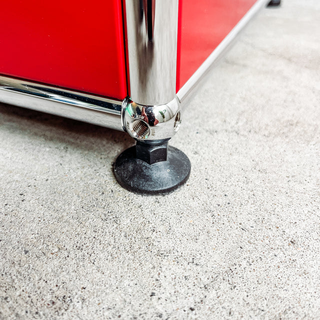 USM Haller - Highboard - rubinrot - gebrauchter TOP Zustand