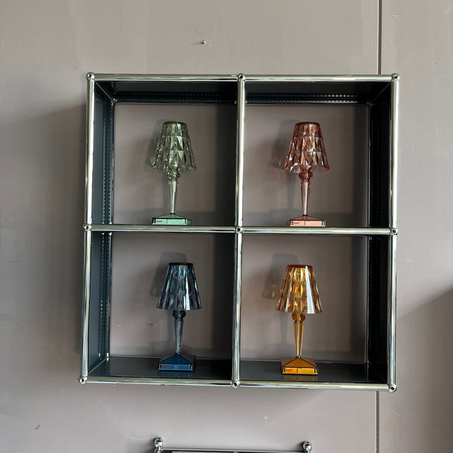 USM Haller - Wandregal - 4 Fächer - Anthrazitgrau - gebrauchter TOP Zustand