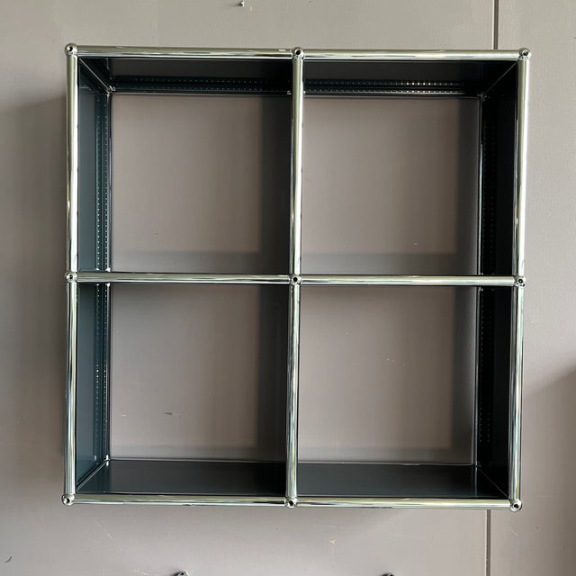 USM Haller - Wandregal - 4 Fächer - Anthrazitgrau - gebrauchter TOP Zustand