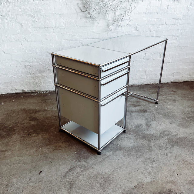 USM Haller - Sekretär - Schreibtisch - lichtgrau - gebrauchter TOP Zustand