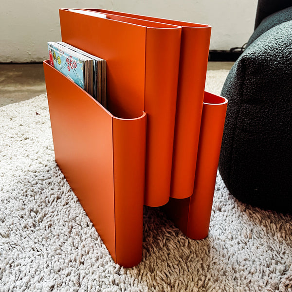 Kartell - Zeitungsständer Magazine Rack - Orange - Giotto Stoppino - NEU