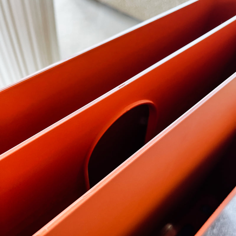 Kartell Zeitungsständer Magazine Rack - Orange - Giotto Stoppino - NEU