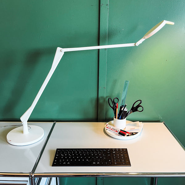 Kartell - Tischleuchte Aledin tec mat - Weiß - Alberto e Francesco Meda - NEU