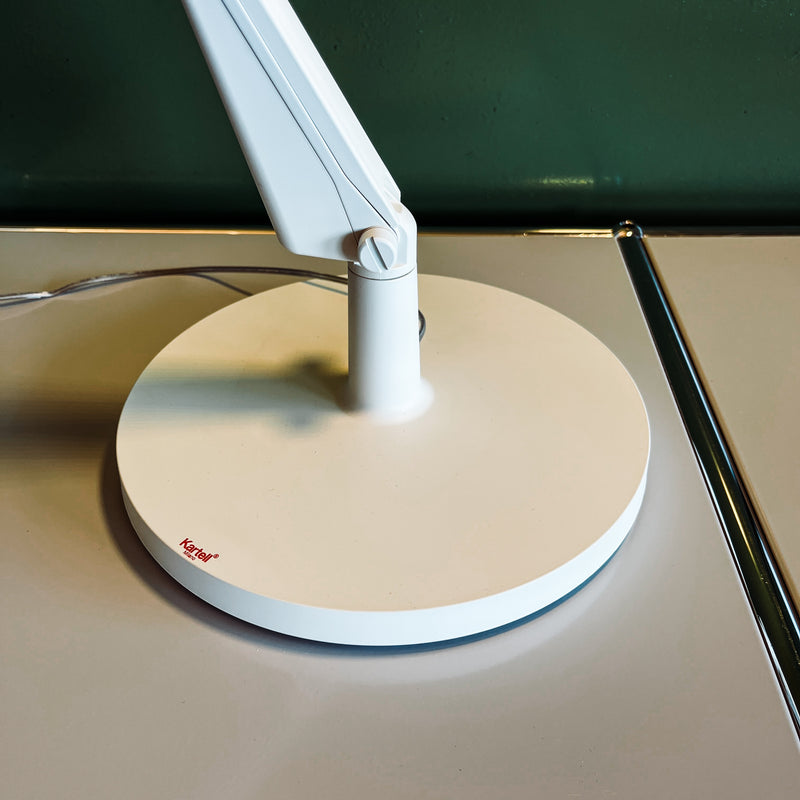 Kartell Tischleuchte Aledin tec mat - Weiß - Alberto e Francesco Meda - NEU