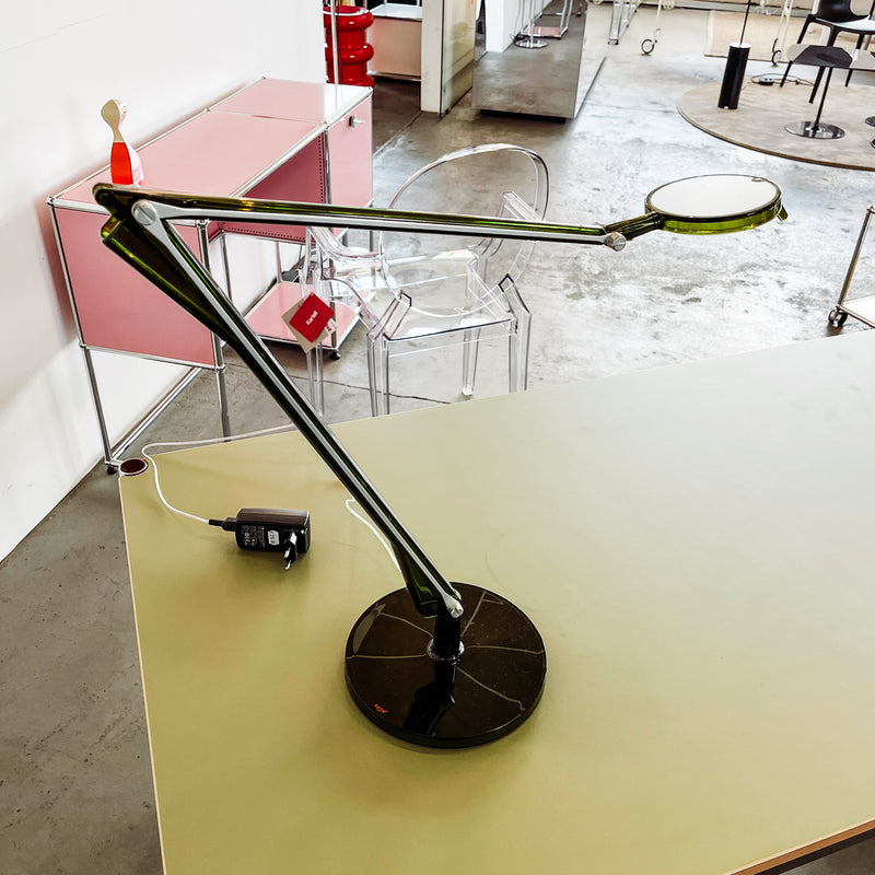 Kartell Tischleuchte Aledin tec - Grün - Alberto e Francesco Meda - NEU