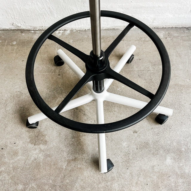 Vitra - Barhocker Rookie High - Konstantin Grcic - grau - gebrauchte Designermöbel