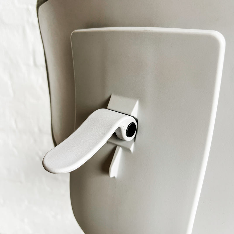 Vitra - Barhocker Rookie High - Konstantin Grcic - grau - gebrauchte Designermöbel