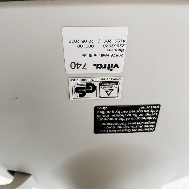 Vitra - Barhocker Rookie High - Konstantin Grcic - grau - gebrauchte Designermöbel