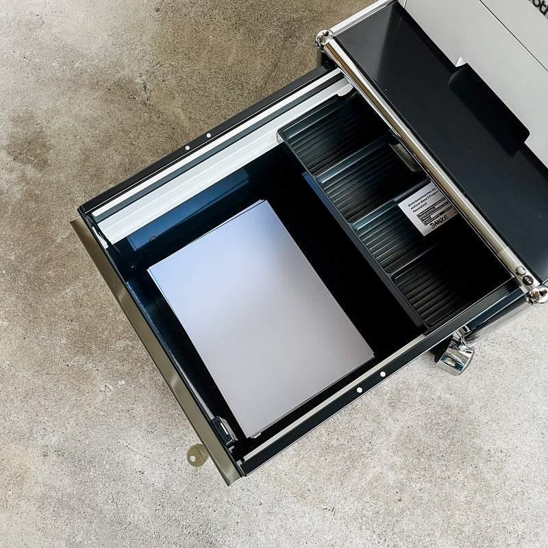 USM Haller - Druckerwagen - schwarz - abschließbare Schublade - gebrauchte TOP Qualität