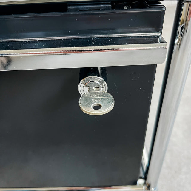 USM Haller - Druckerwagen - schwarz - abschließbare Schublade - gebrauchte TOP Qualität