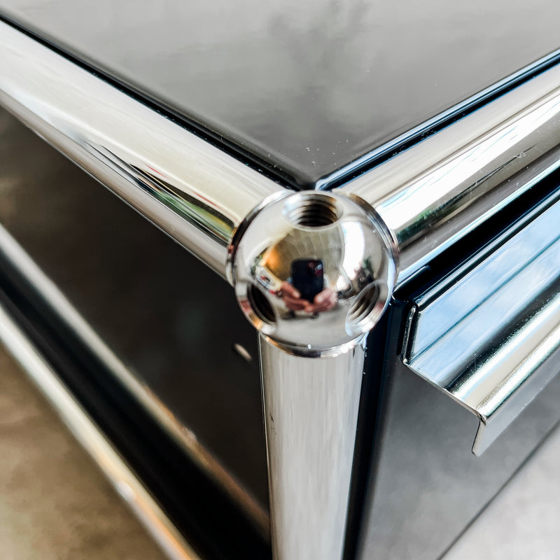 USM Haller - Druckerwagen - schwarz - abschließbare Schublade - gebrauchte TOP Qualität