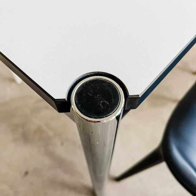 USM Haller Tisch - perlgrau alumatt - 225 x 75 cm - gebrauchter TOP Zustand