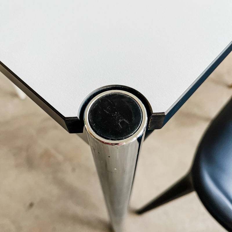 USM Haller Tisch - perlgrau alumatt - 225 x 75 cm - gebrauchter TOP Zustand