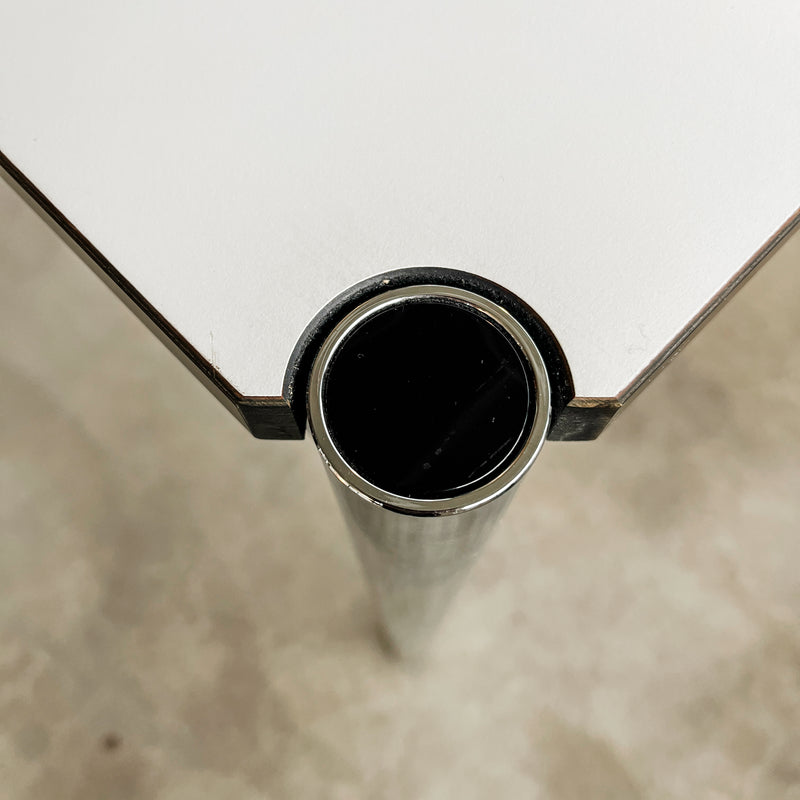 USM Haller Tisch - perlgrau alumatt - 200 x 80 cm - gebrauchter TOP Zustand