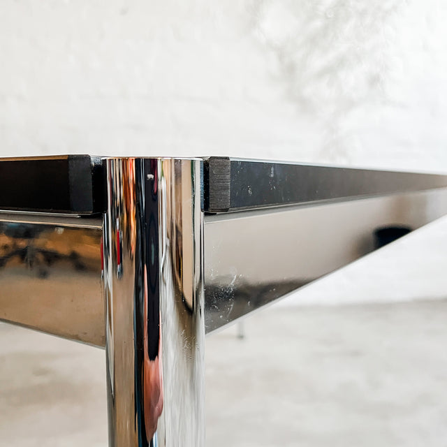 USM Haller - Tisch - perlgrau alumatt - 200 x 75 cm - gebrauchter TOP Zustand