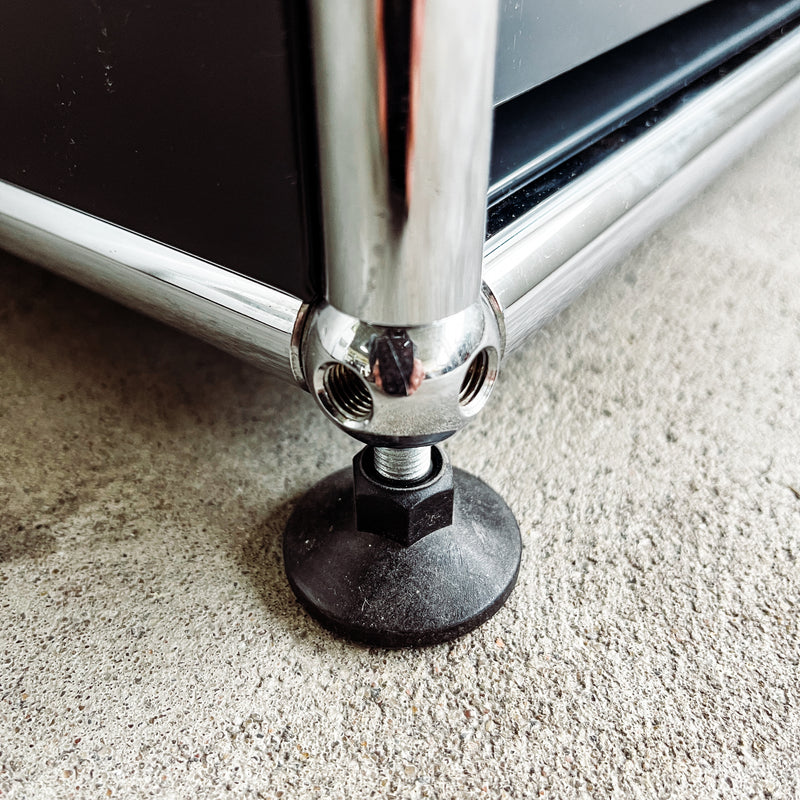 USM Haller - Standcontainer - anthrazit - 5 Schubladen - gebrauchte Designermöbel