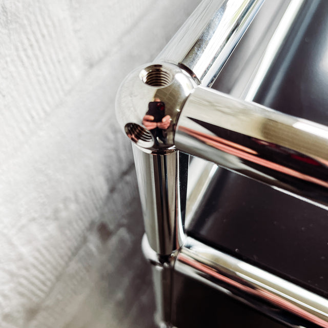 USM Haller - Doppelcontainer - schwarz - gebrauchte Designermöbel