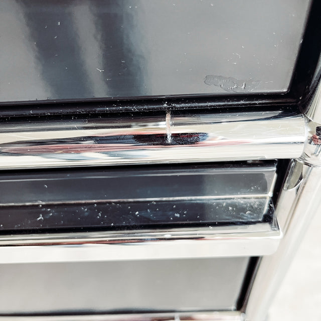 USM Haller - Doppelcontainer - schwarz - gebrauchte Designermöbel