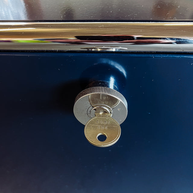 USM Haller - Lowboard - Stahlblau - gebrauchte TOP Qualität