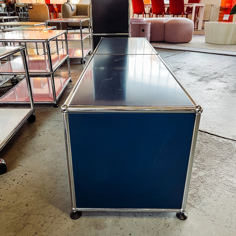 USM Haller - Lowboard - Stahlblau - gebrauchte TOP Qualität