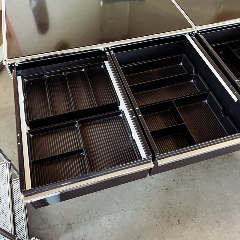 USM Haller - Sideboard - schwarz - gebrauchte Designermöbel