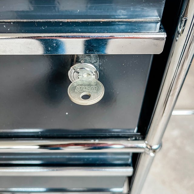 USM Haller - Sekretär - schwarz - gebrauchte TOP Qualität