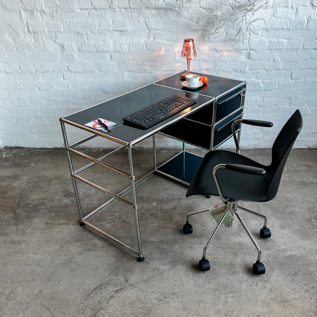 USM Haller - Sekretär - schwarz - gebrauchte TOP Qualität