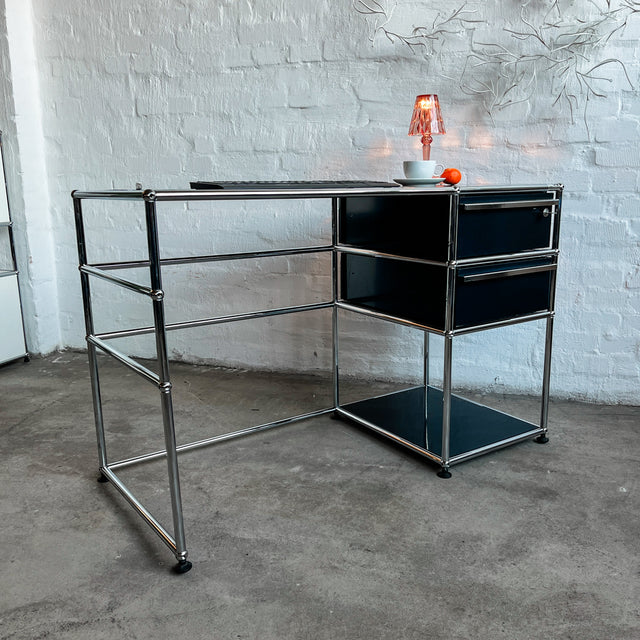 USM Haller - Sekretär - schwarz - gebrauchte TOP Qualität